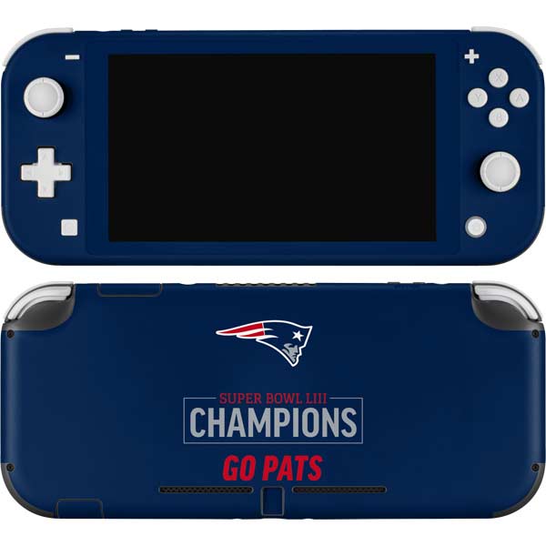NFL Super Bowl LIII Champions Go Pats Nintendo Skins