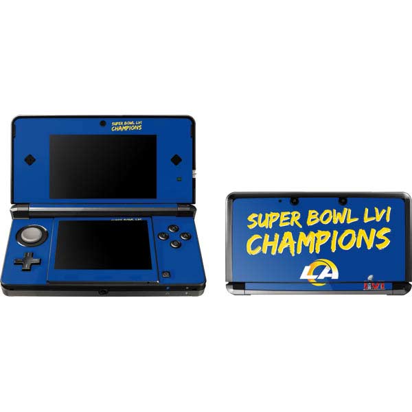 NFL Super Bowl LVI Champions Rams Nintendo Skins