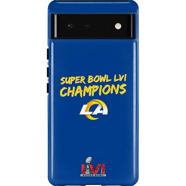 NFL Super Bowl LVI Champions Rams Pixel Cases