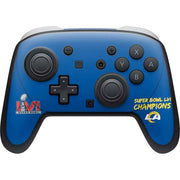 NFL Super Bowl LVI Champions Rams Nintendo Skins
