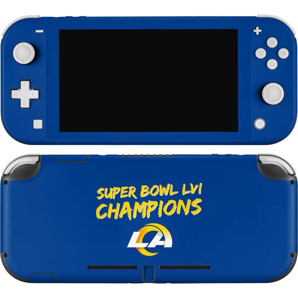 NFL Super Bowl LVI Champions Rams Nintendo Skins
