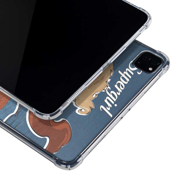 DC Comics Bombshells Supergirl iPad Pro 11in (2024) Clear Case