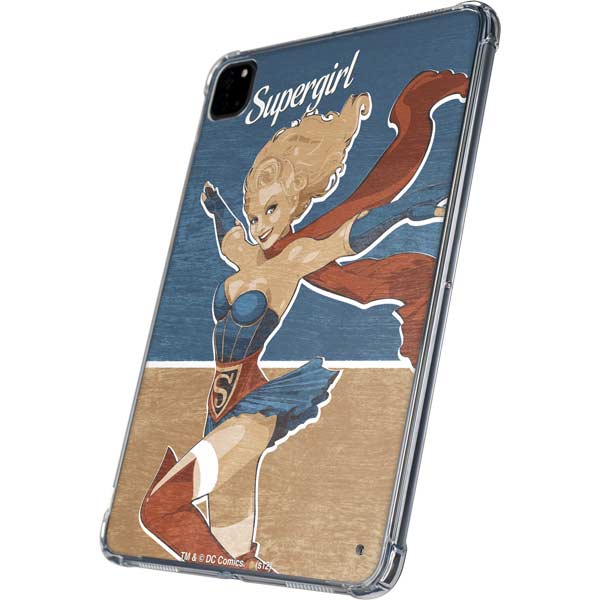DC Comics Bombshells Supergirl iPad Pro 11in (2024) Clear Case