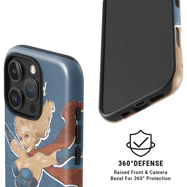 DC Comics Bombshells Supergirl iPhone 16 Pro Magsafe Impact Case