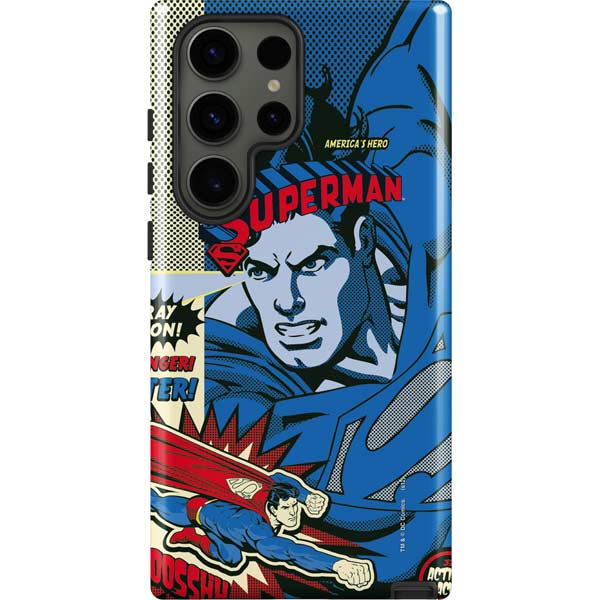 DC Comics Superman America's Hero Galaxy S23 Ultra Pro Case