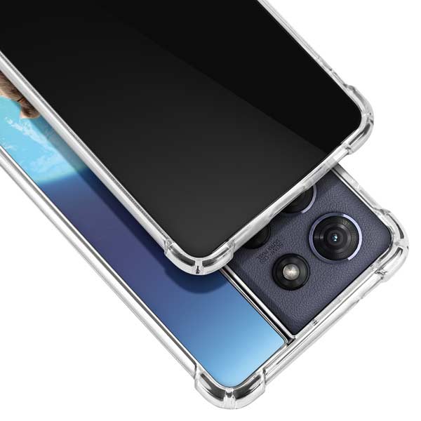 Superman 2025 Superman & Krypto watch the Earth Moto G Power 5G (2025) Clear Case