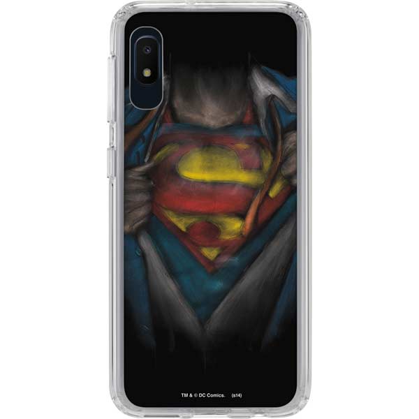 DC Comics Superman Pastel Art Galaxy Cases