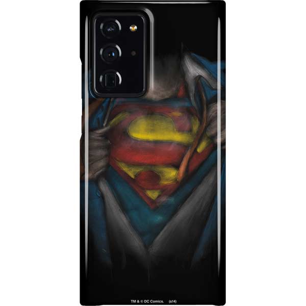 DC Comics Superman Pastel Art Galaxy Cases