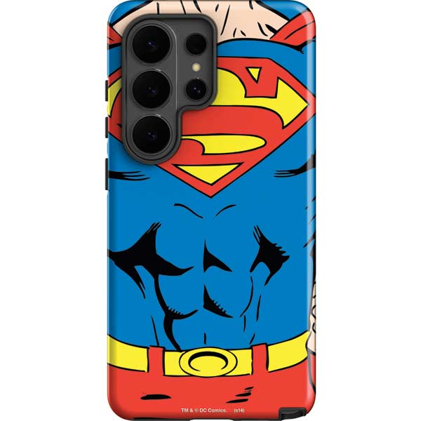 DC Comics Superman Vintage Chest Galaxy S26 Ultra Impact Case