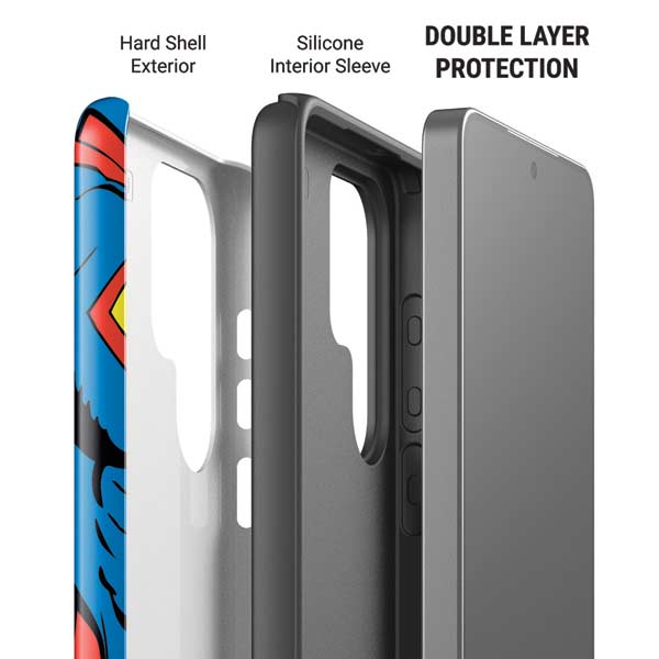 DC Comics Superman Vintage Chest Galaxy S26 Ultra Impact Case