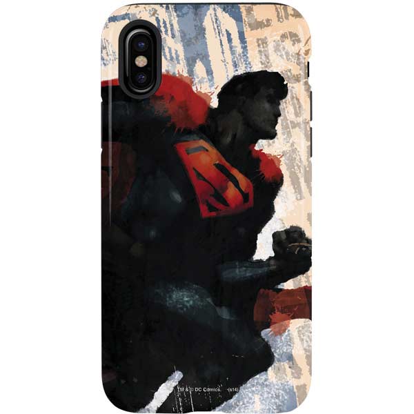 DC Comics Superman Color Sketch iPhone XS Pro Case