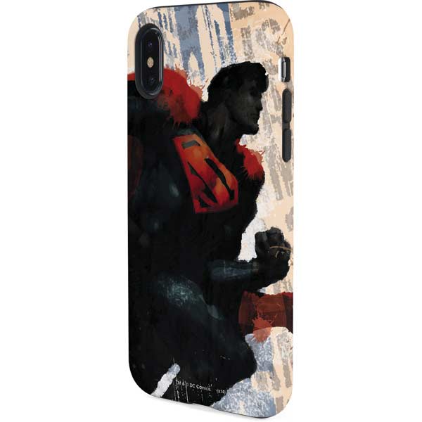 DC Comics Superman Color Sketch iPhone XS Pro Case