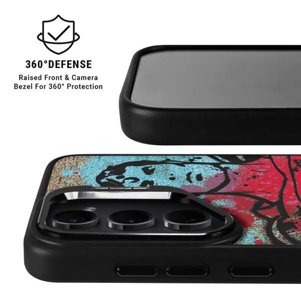 DC Comics Superman Color Splatter Galaxy S26 Plus Kickstand Case