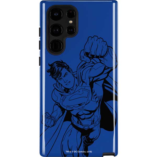 DC Comics Superman Comic Pop Galaxy Cases