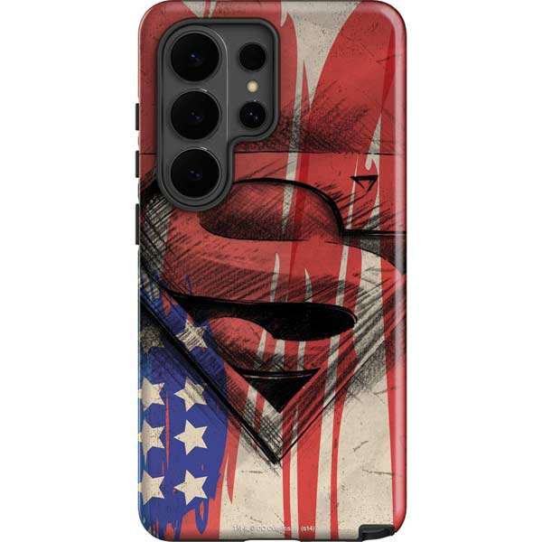 DC Comics Superman Crest Galaxy S26 Ultra Impact Case