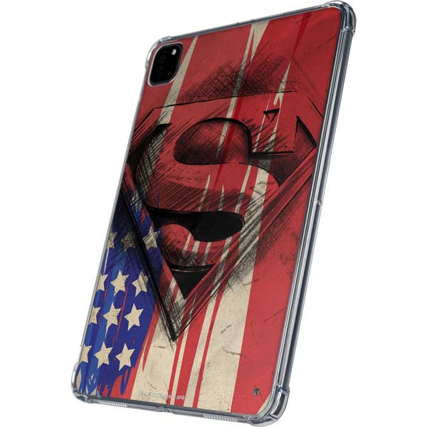 DC Comics Superman Crest iPad Pro 11in (2024) Clear Case