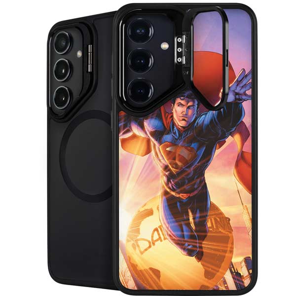DC Comics Superman Unchained #1 75th Anniversary Cover Art by Jim Lee Galaxy S26 Plus Kickstand Case