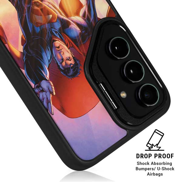 DC Comics Superman Unchained #1 75th Anniversary Cover Art by Jim Lee Galaxy S26 Plus Kickstand Case