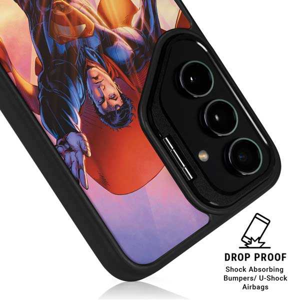 DC Comics Superman Unchained #1 75th Anniversary Cover Art by Jim Lee Galaxy S26 Ultra Kickstand Case