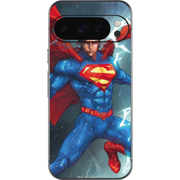 DC Comics Superman Elements Google Pixel 10 Pro XL Skin
