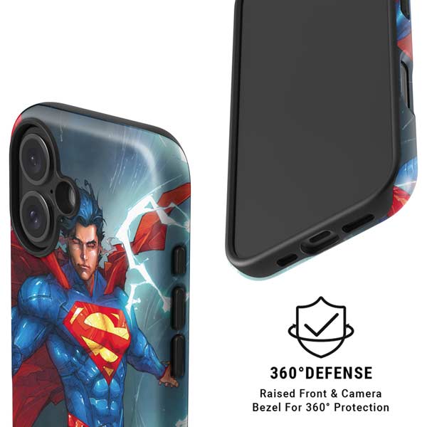 DC Comics Superman Elements iPhone 16 Plus Magsafe Impact Case