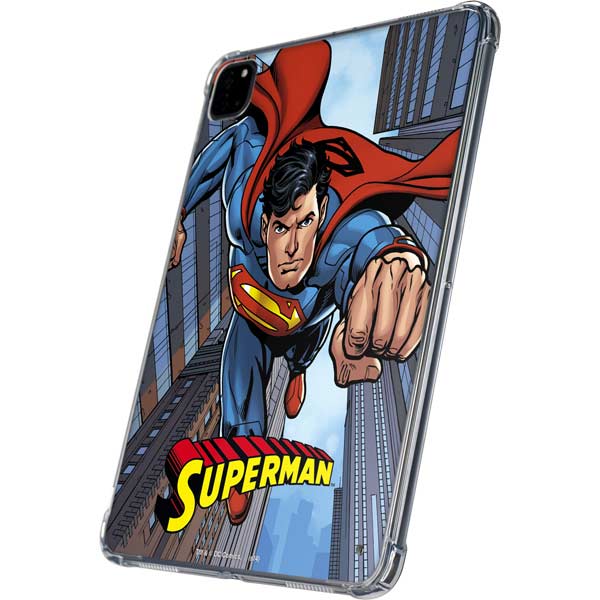 DC Comics Superman Flying Pose iPad Pro 11in (2024) Clear Case