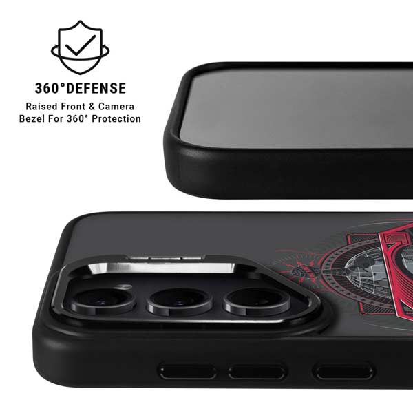 DC Comics Superman Grey Eye Collage Galaxy S26 Ultra Kickstand Case