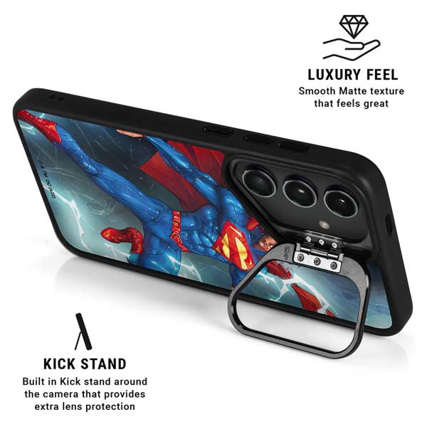 DC Comics Superman Heat Vision Galaxy S26 Ultra Kickstand Case