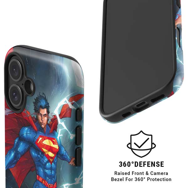 DC Comics Superman Heat Vision iPhone 16 Magsafe Impact Case