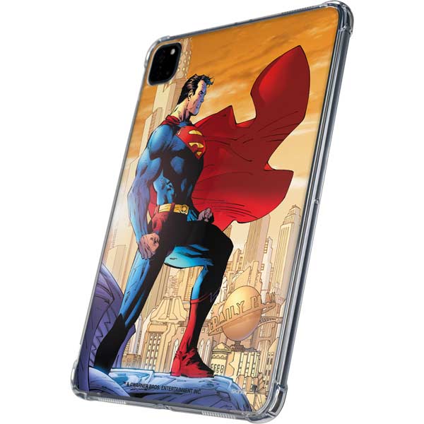 DC Comics Superman For Tomorrow Cover Art by Jim Lee iPad Pro 11in (2024) Clear Case