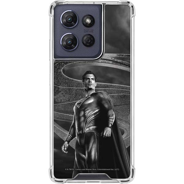 The Justice League (2017) Superman Poster Moto G Power 5G (2025) Clear Case