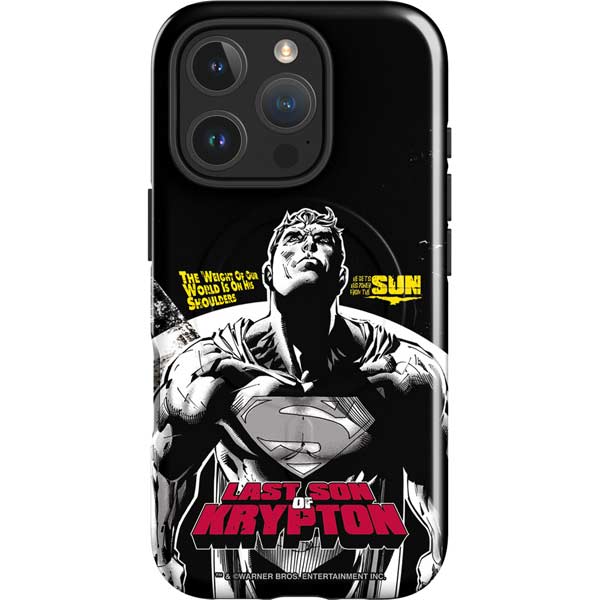 DC Comics Superman Last Son of Krypton iPhone 16 Pro Magsafe Impact Case