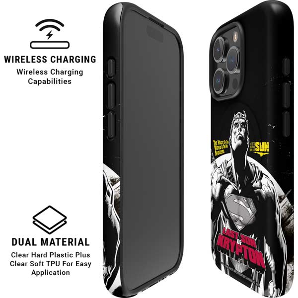 DC Comics Superman Last Son of Krypton iPhone 16 Pro Magsafe Impact Case