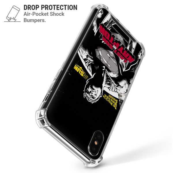 DC Comics Superman Last Son of Krypton iPhone X/XS Clear Case