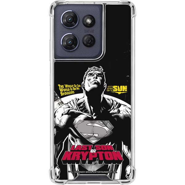 DC Comics Superman Last Son of Krypton Moto G 5G (2025) Clear Case