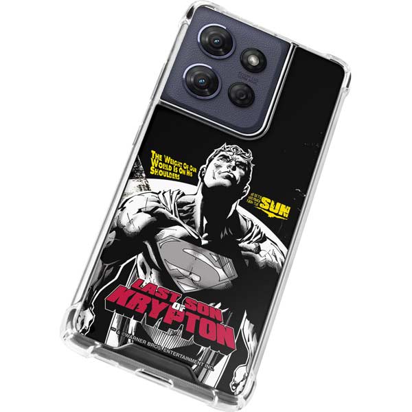 DC Comics Superman Last Son of Krypton Moto G 5G (2025) Clear Case