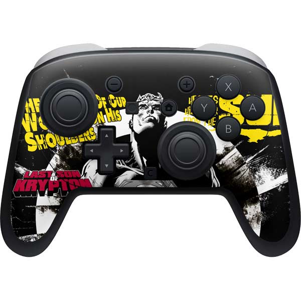DC Comics Superman Last Son of Krypton Nintendo Switch 2 (2025) Pro Controller Skin