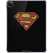 DC Comics Superman Logo Pixels iPad Pro 11in (2024) Clear Case