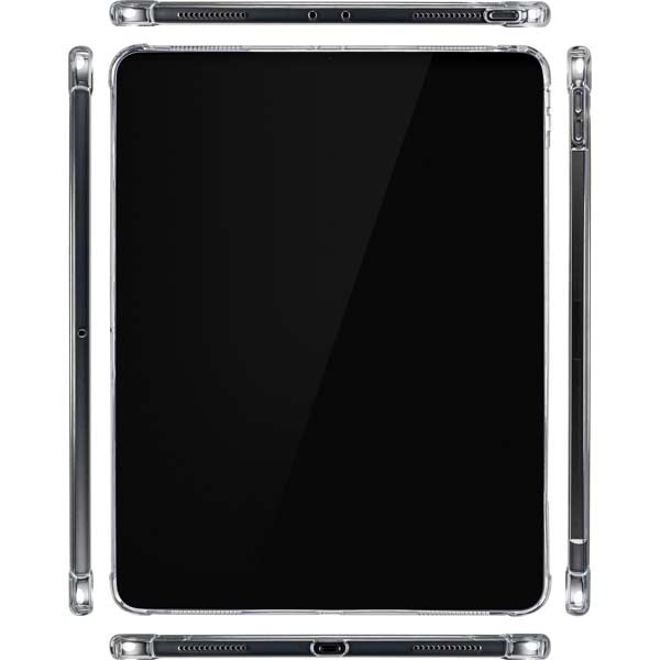 DC Comics Superman Vintage Action pose pattern iPad Pro 11in (2024) Clear Case