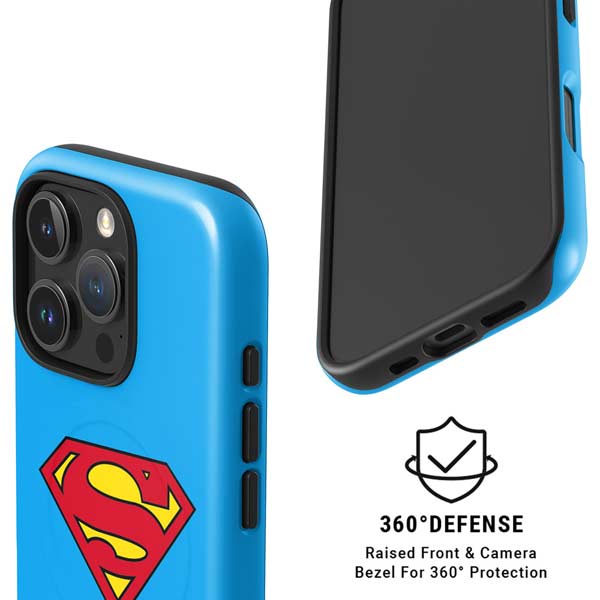 DC Comics Superman Official Logo iPhone 16 Pro Magsafe Impact Case