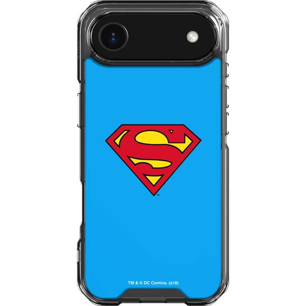 DC Comics Superman Official Logo iPhone 17 Air Clear Case