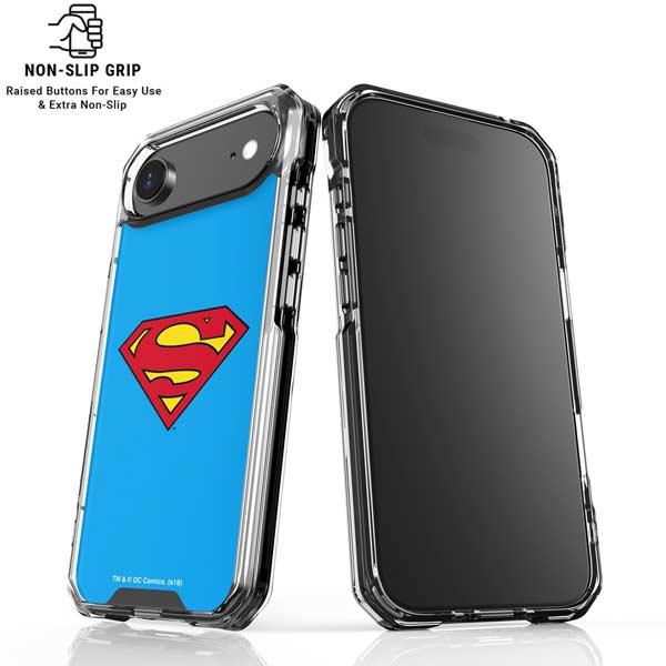 DC Comics Superman Official Logo iPhone 17 Air Clear Case