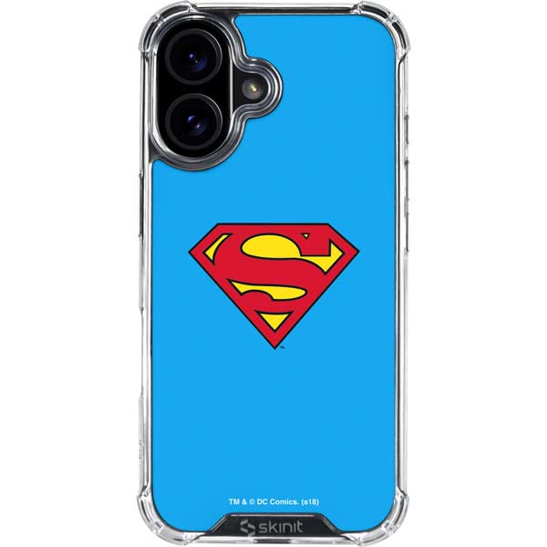 DC Comics Superman Official Logo iPhone 17 Clear Case