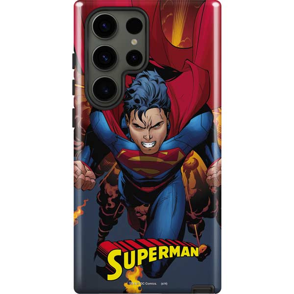DC Comics Superman Action Flying Pose Galaxy S23 Ultra Pro Case
