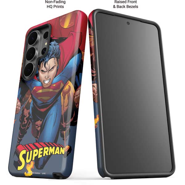 DC Comics Superman Action Flying Pose Galaxy S26 Ultra Impact Case