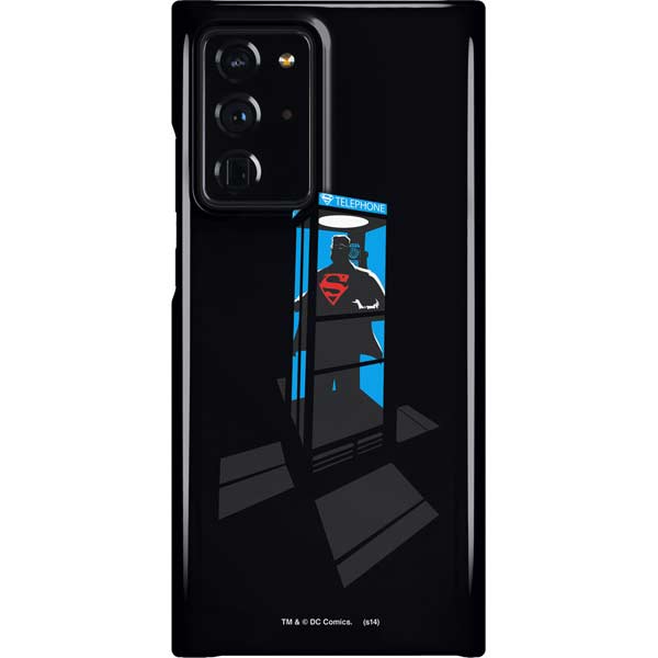 DC Comics Superman Phone booth Galaxy Cases