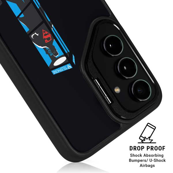 DC Comics Superman Phone booth Galaxy S26 Kickstand Case