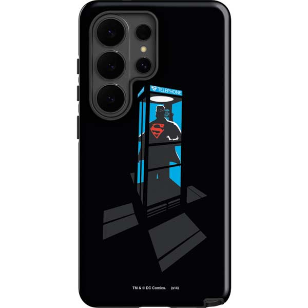 DC Comics Superman Phone booth Galaxy S26 Ultra Impact Case