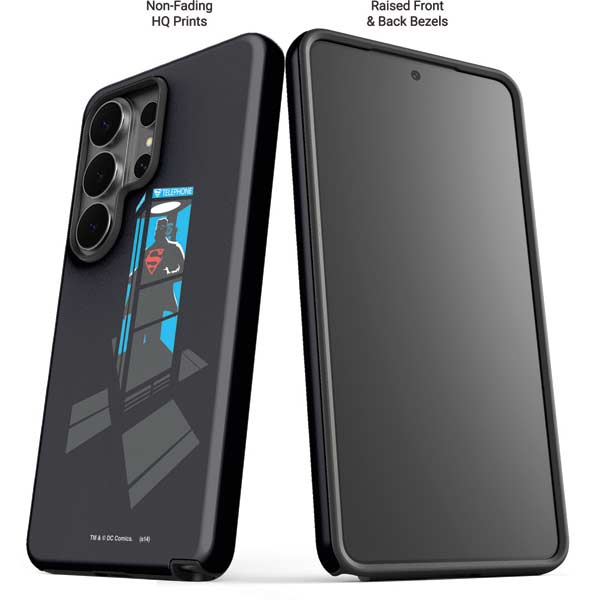 DC Comics Superman Phone booth Galaxy S26 Ultra Impact Case