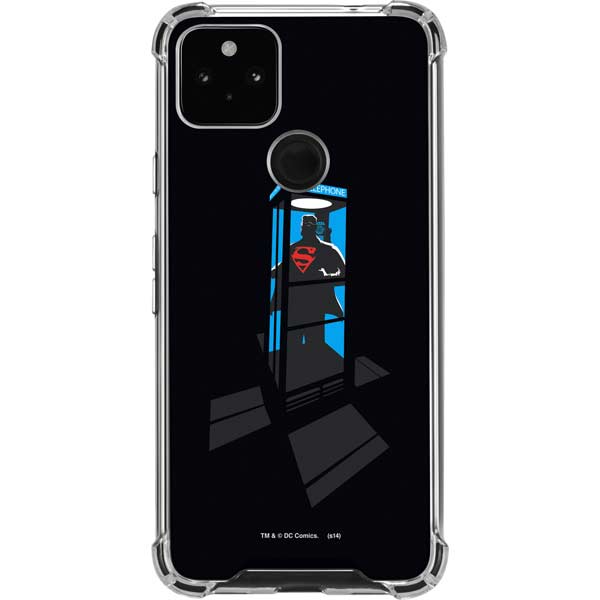 DC Comics Superman Phone booth Pixel Cases